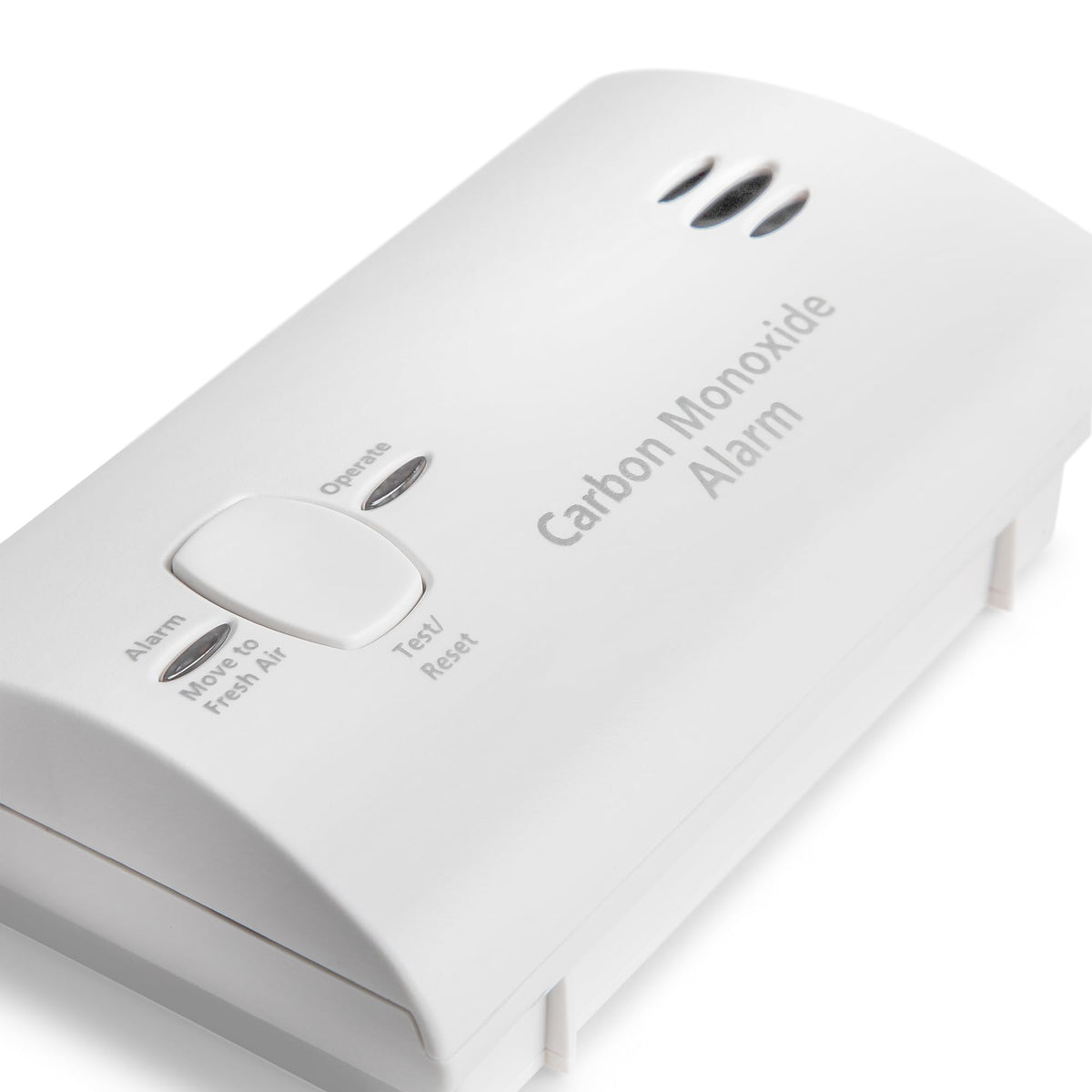 Kidde test-hush button for quick checks and silencing chirps