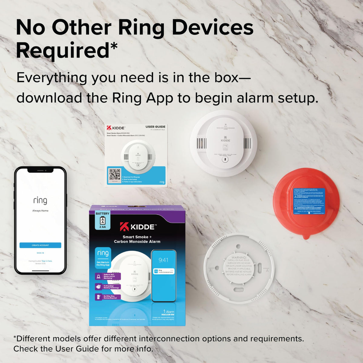Kidde Alexa compatibility streams alerts to Alexa-enabled devices.