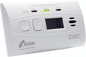 Kidde CO detector UL-certified with 10-year warranty for peace of mind