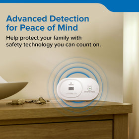 Kidde COB10 compact design fits any room and travel needs.