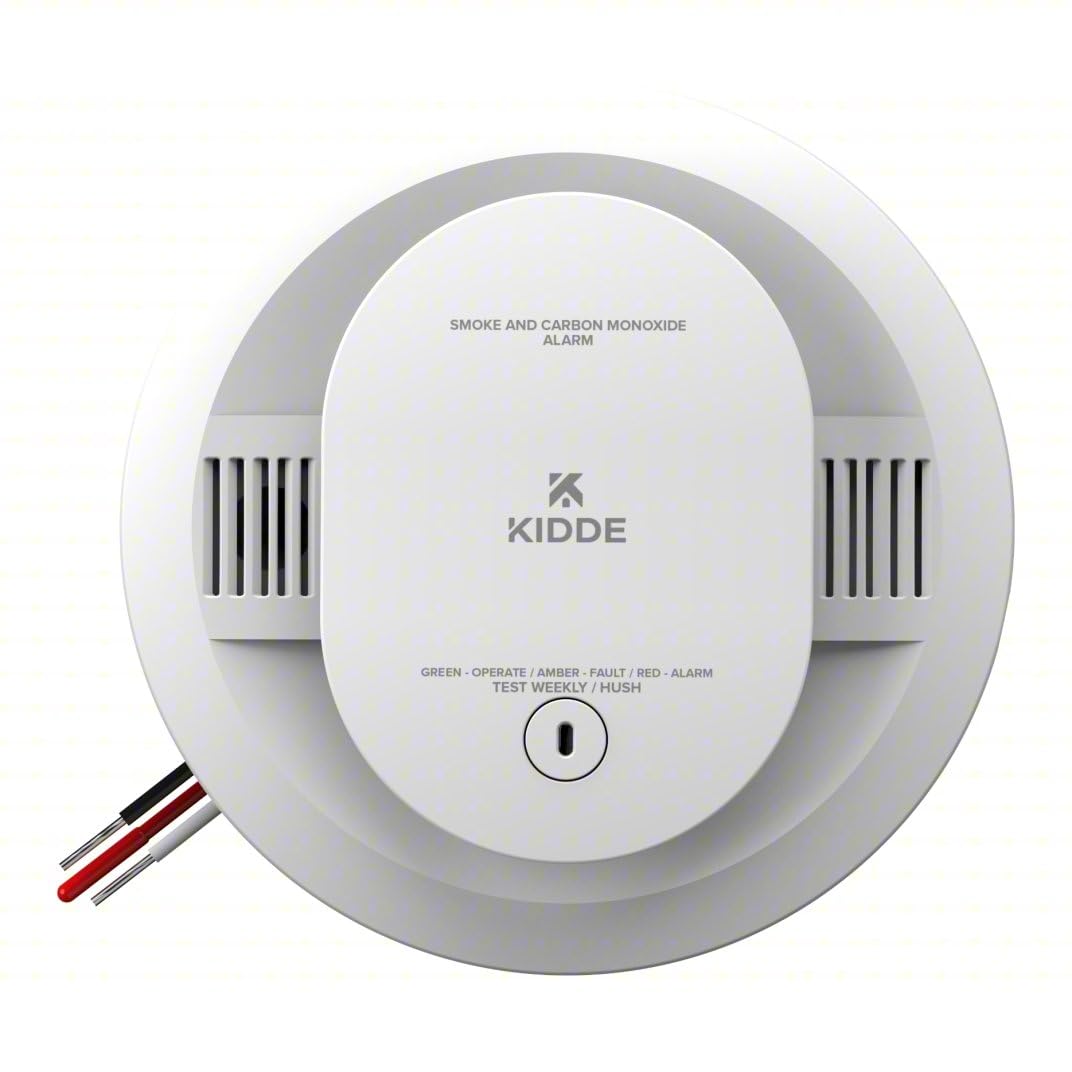Kidde CUACFEX dual-sensor alarm detects smoke and CO for safer homes