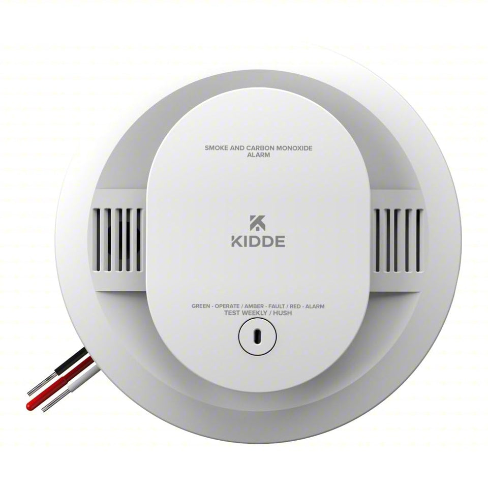 Kidde CUACFEX dual-sensor alarm detects smoke and CO for safer homes