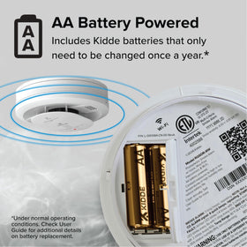 Kidde enhanced sensing reduces nuisance alarms from cooking.