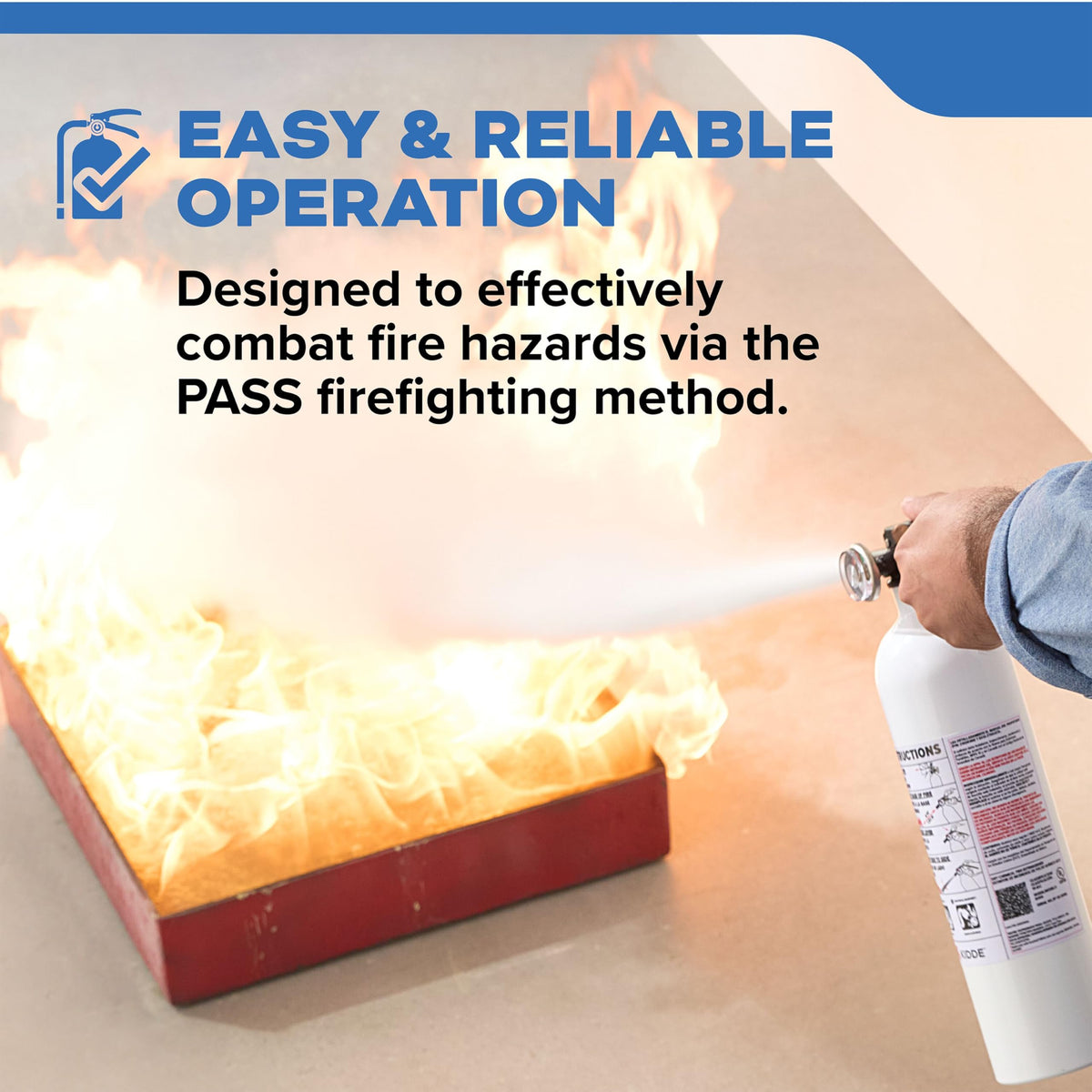 Kidde USCG-approved when used with the included strap bracket