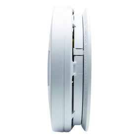 Kidde hardwired detector with 9-volt battery backup ensures monitoring during power outages