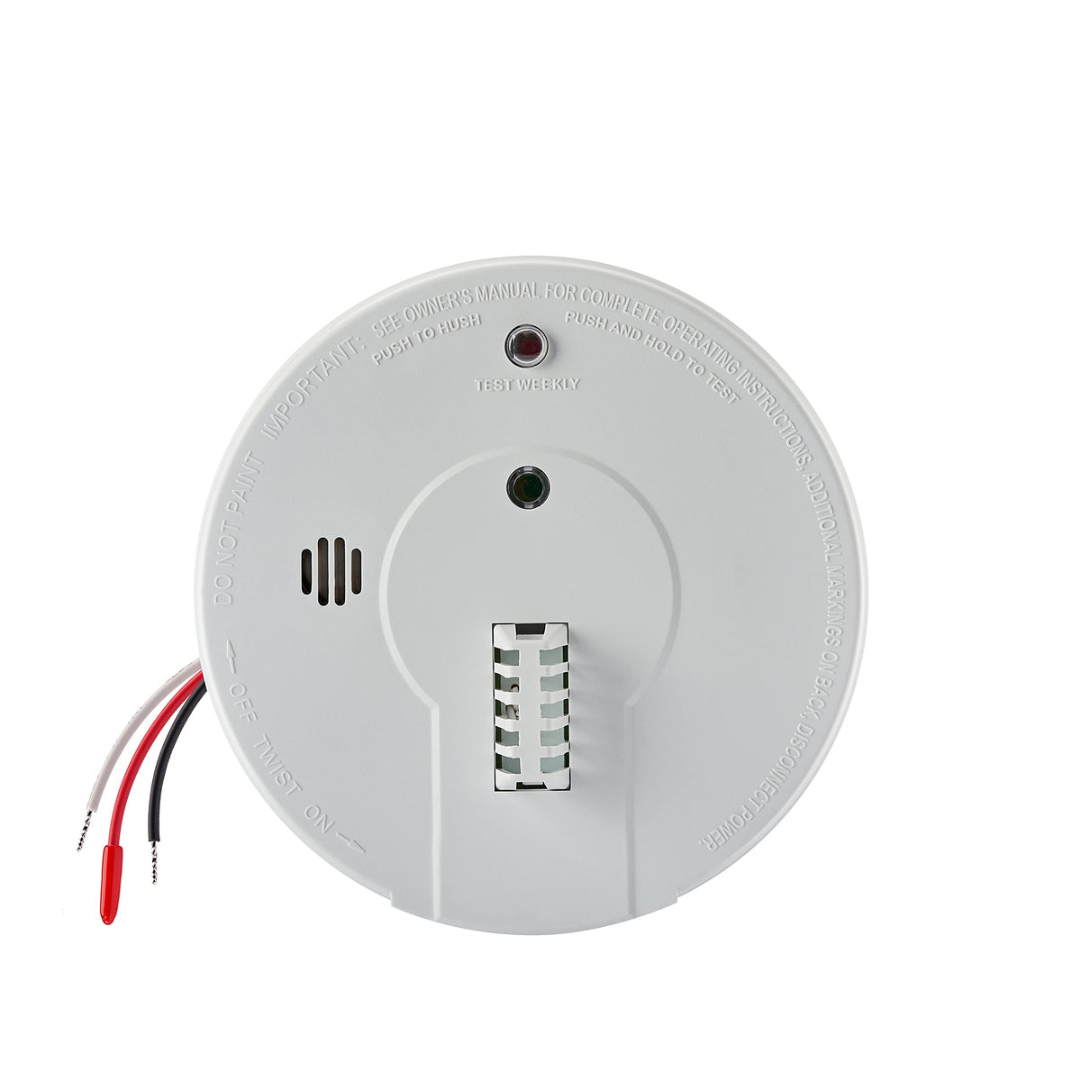 Kidde HD135F heat detector angled front view for early high-temperature warning