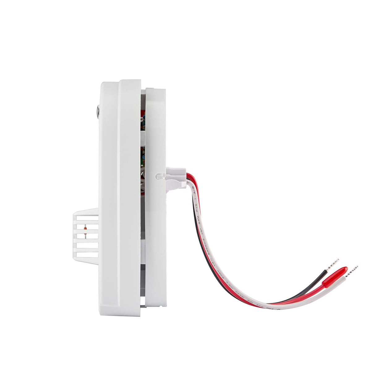 Test-Hush button enables testing and quieting false alarms