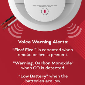Kidde interconnect network showing alarms across the home.