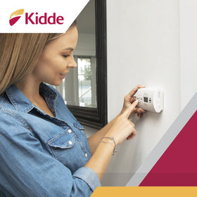 Kidde KN-COPP-LPM accessible battery compartment for fast battery changes