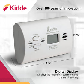 Kidde KN-COPP-LPM test-hush button for quick checks and temporary silencing
