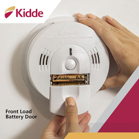 Kidde KN-COSM-IBA battery backup icon highlighting outage-ready protection.