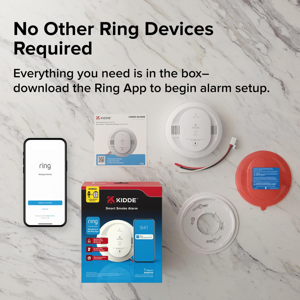 Kidde detector with quick silence and fast app updates