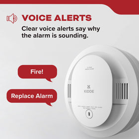Voice alert feature on Kidde 20SD10-V in action