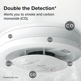 Kidde voice alerts clearly indicate Fire or Carbon Monoxide hazards.