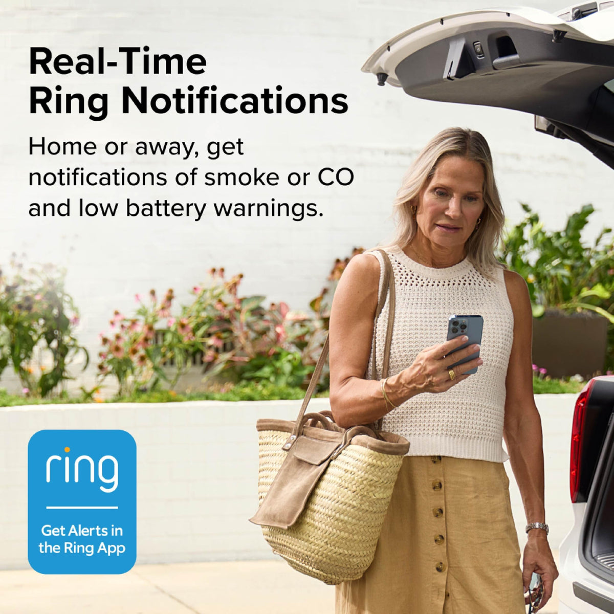 Kidde Wire-Free Interconnectivity enables whole-home alerts when any alarm sounds.