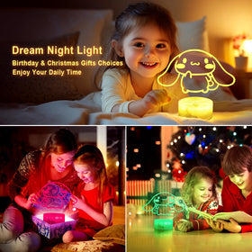 KIEAL gift-ready 3D illusion lamp for birthdays and holidays