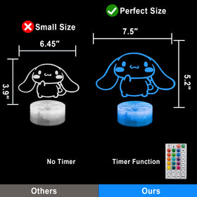 KIEAL night light with remote color change for easy mood lighting