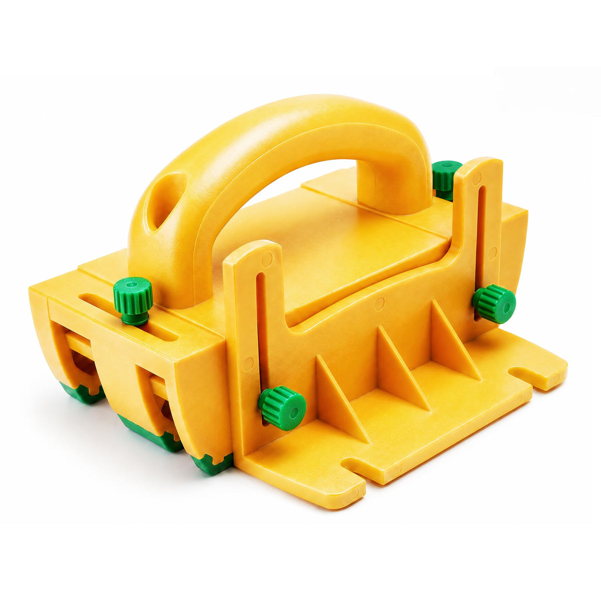 Kiahao table saw push block with non-slip bottom grip for safer cuts.