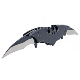 Kii Dark Twin Blade Knife pocket clip keeps it ready for daily carry