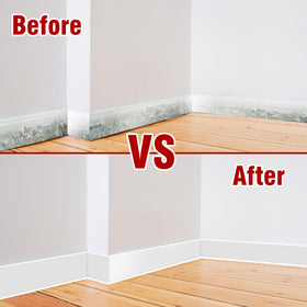 Kikerike baseboard hides wires for a cleaner look