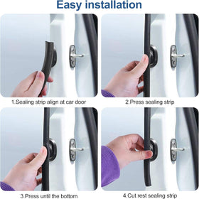 Kikerike EPDM foam bulb seal provides durable noise reduction