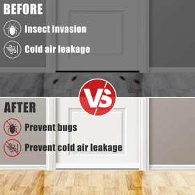 Kikerike garage and shower threshold seal for added protection.