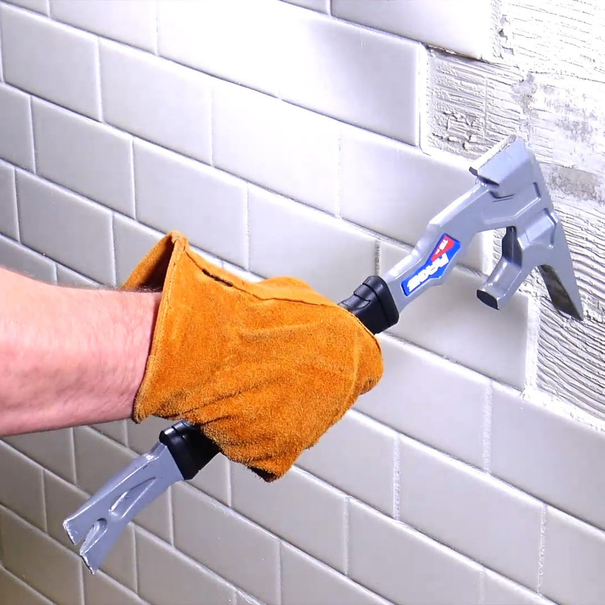 Kilimanjaro Vaughan 15 Inch Demolition Tool blue coating highlights rugged design.