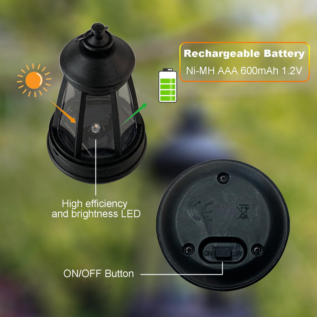 Killoywin DIY solar lantern kit for customizing garden accents.