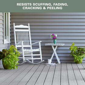 KILZ finish on siding and trim for cohesive exterior look