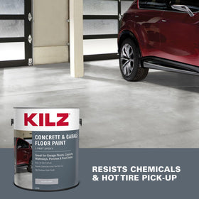 KILZ epoxy paint roller in action for a smooth indoor coating.