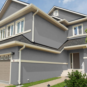 KILZ paint applied to brick surface for durable, even coverage