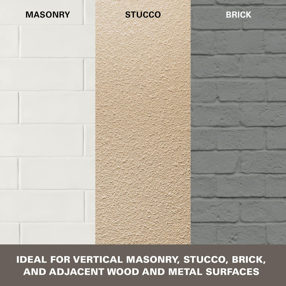 KILZ paint on stucco finish highlighting textured look