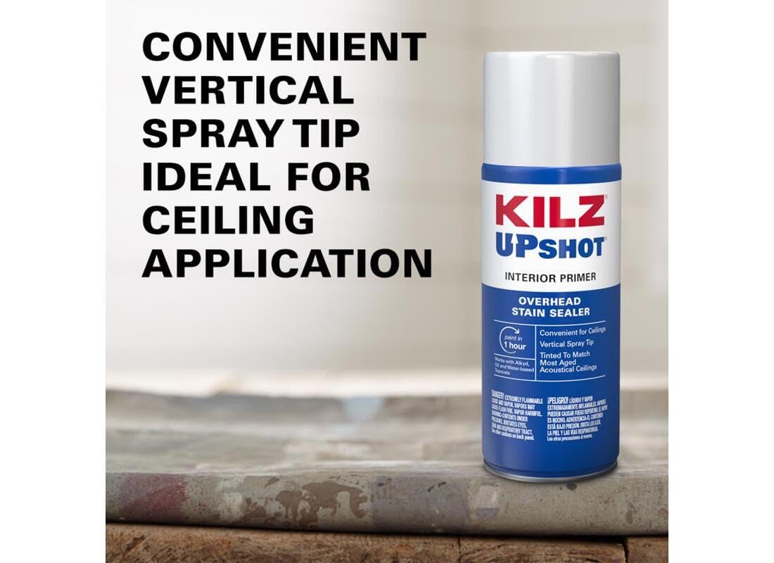 KILZ Up Shot Sealer on porous masonry to seal