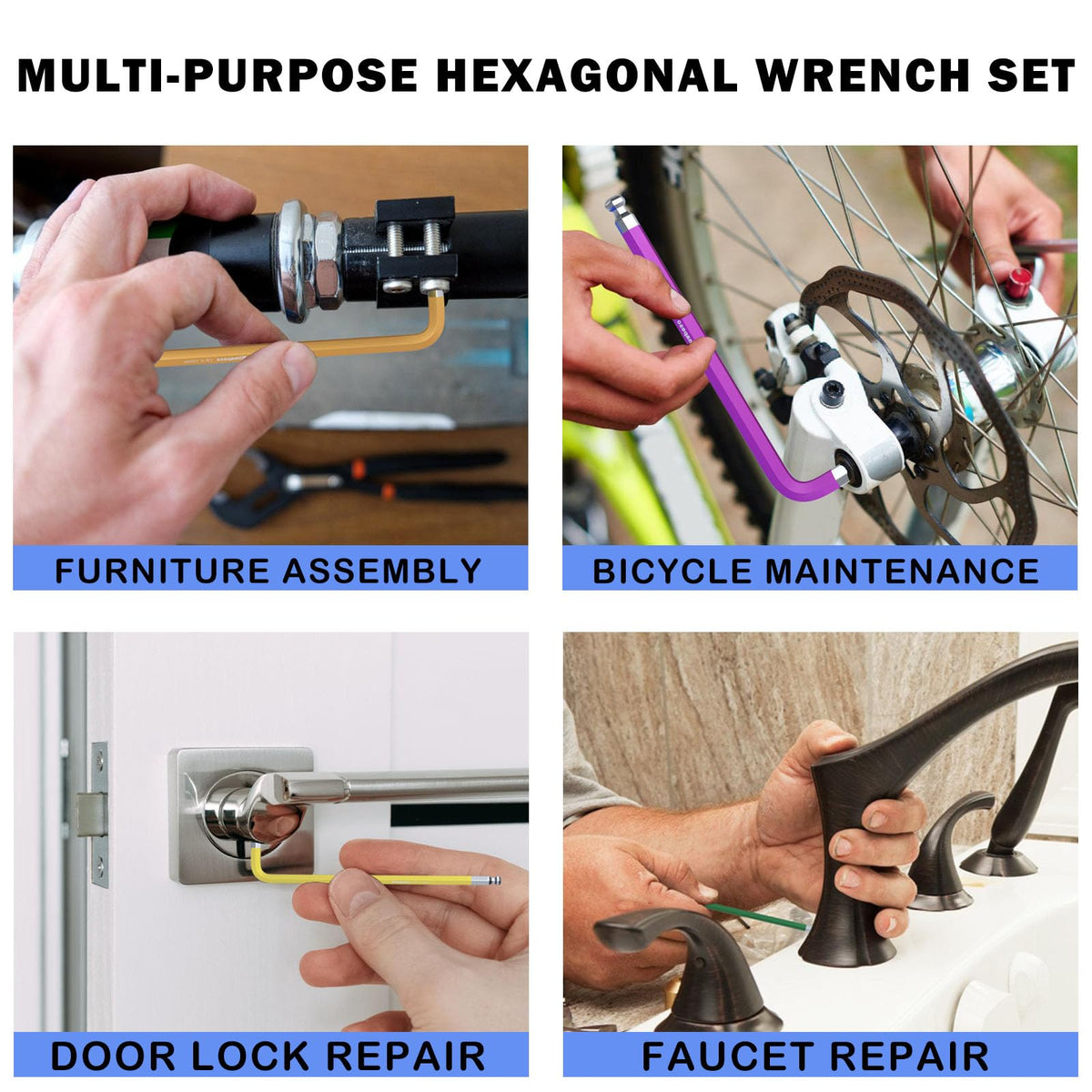 Kimapeso compact storage bracket keeps wrenches neatly organized.