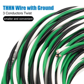 PA6 nylon PVC sheath on Kimbluth THHN wire resists corrosion and oil.