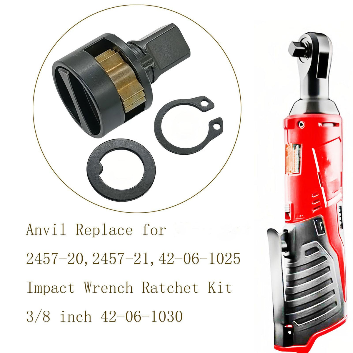 KIMGU 42-06-1030 in-use example with compatible 2457 tools.