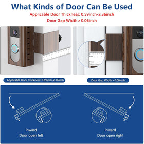 KIMILAR anti-theft mount with adjustable slider for door thickness
