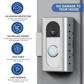 KIMILAR adjustable clip enables easy door thickness tuning.