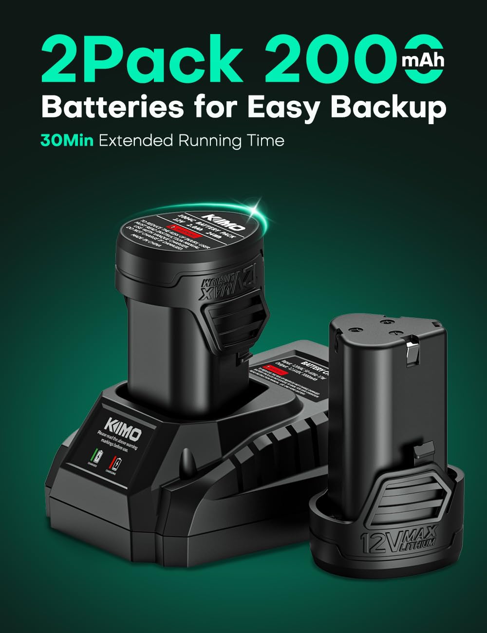 KIMO all-in-one kit includes sockets and adapter.
