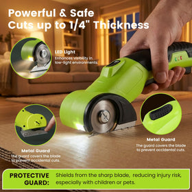 KIMPOK USB charging cable for on-the-go cordless operation.