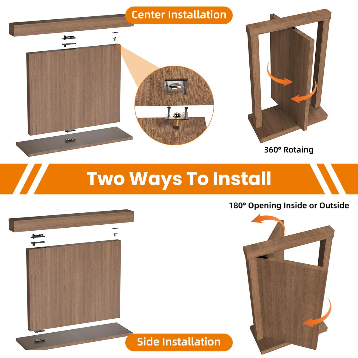 KIMSOFUNNY installation set including tools and hardware