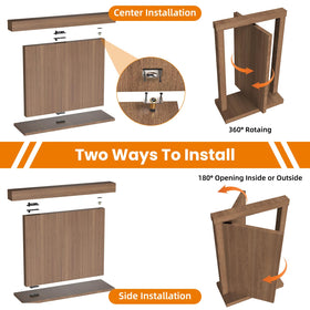 KIMSOFUNNY installation set including tools and hardware