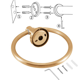 Kinbrace installation slot design prevents rotation for secure mounting