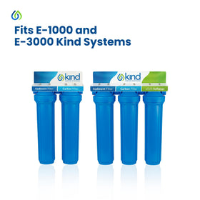 Kind Water Systems installation steps show quick, homeowner-friendly setup.