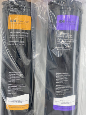 KINETICO 9461A carbon sediment filter traps sediment for cleaner prefiltration