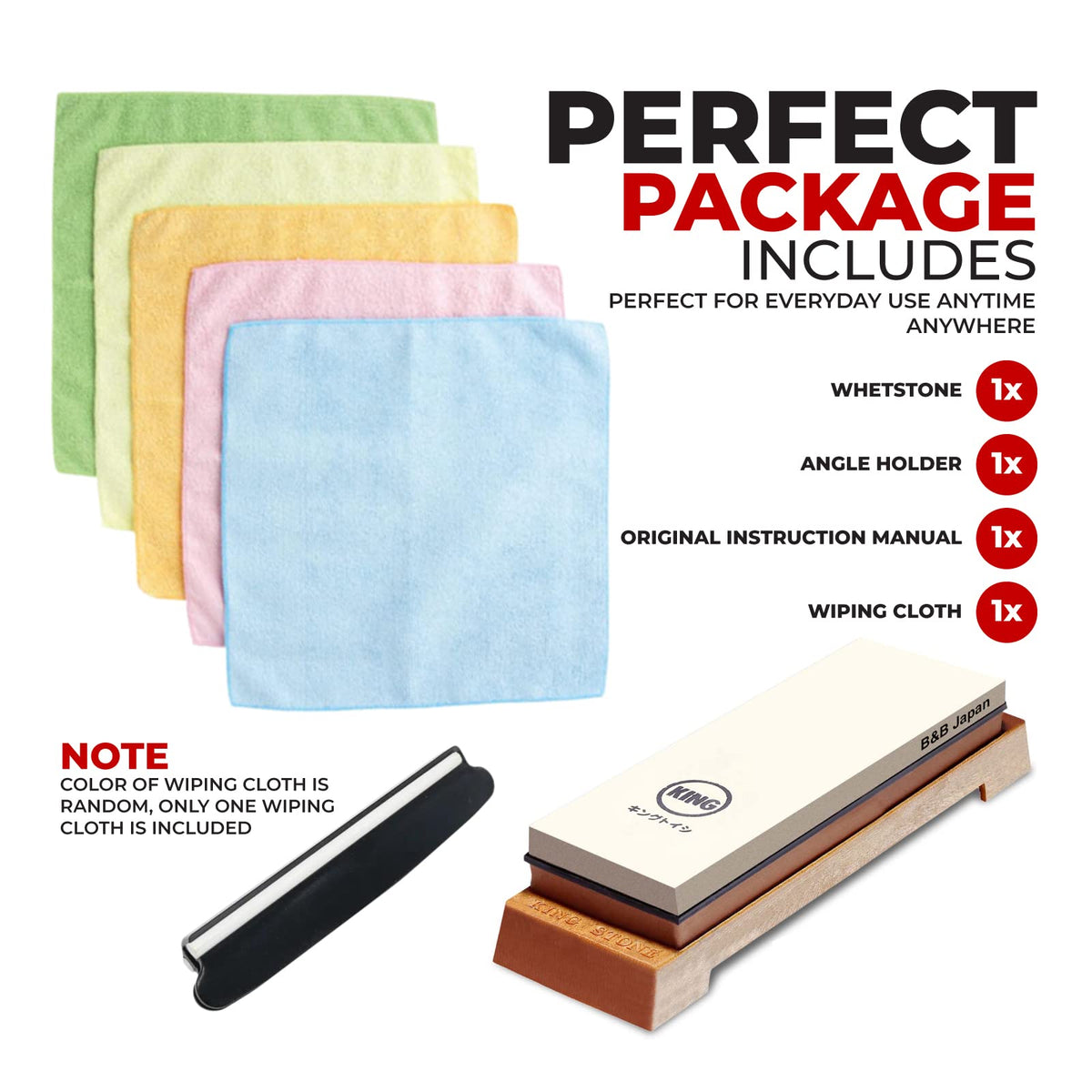 KING ceramic protective rods support durable sharpening guidance