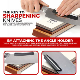 KING stable plastic base keeps the stone steady on countertops