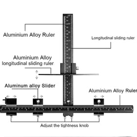 King&Charles cabinet jig side profile demonstrates portable, detachable design for easy transport.