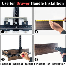 King&Charles drill guide close-up highlights punch-and-drill workflow reduces jig shake.