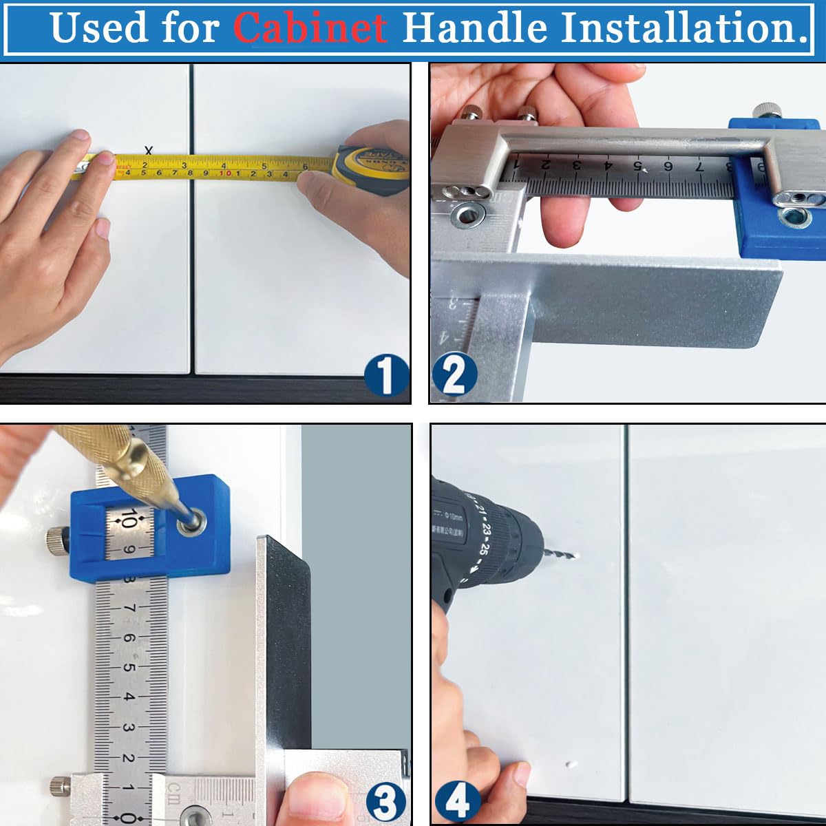 King&Charles portable cabinet hardware template ready for transport